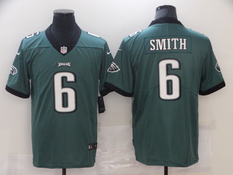 Men Philadelphia Eagles #6 Smith Green New Nike Vapor Untouchable Limited 2021 NFL Jersey->chicago white sox->MLB Jersey